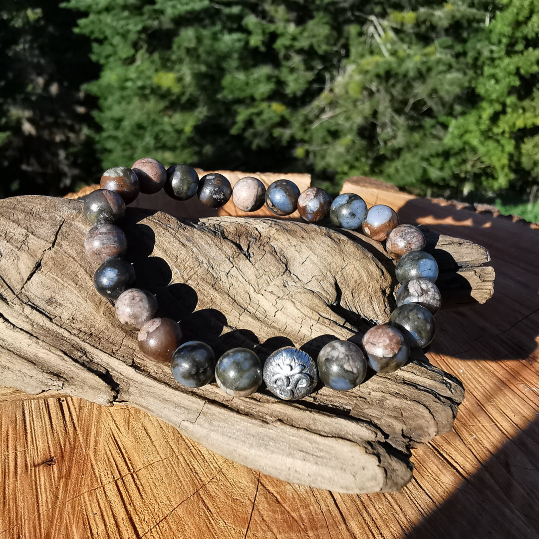 Rhyolith Galaxy (blauer Rhyolith) - Zuversicht