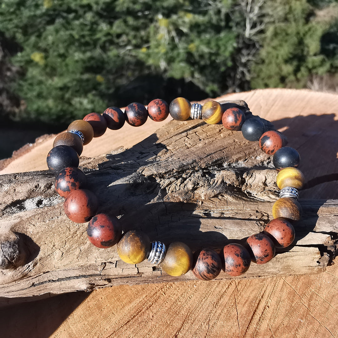 Mahagoni Obsidian - Innere Kraft