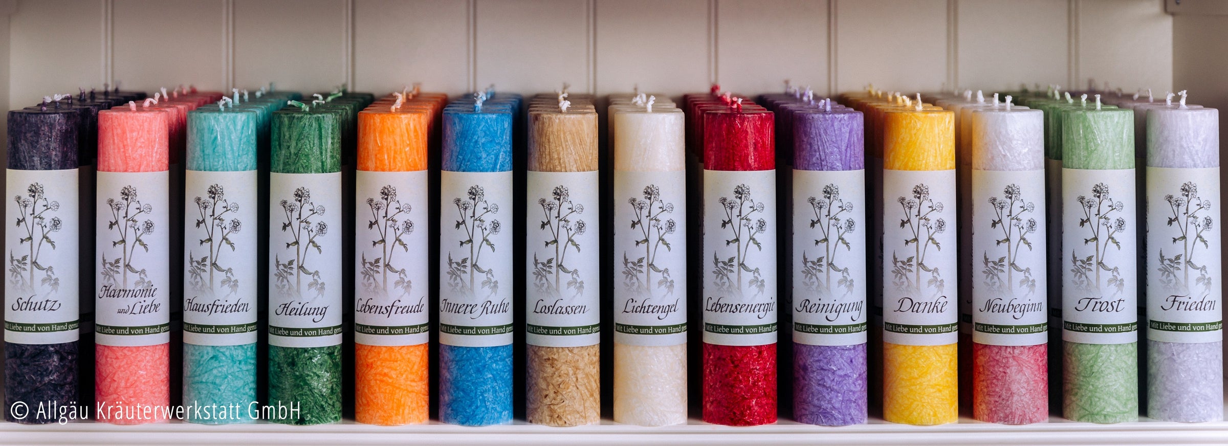 Lebensthemen - Heilkräuter Kerzen