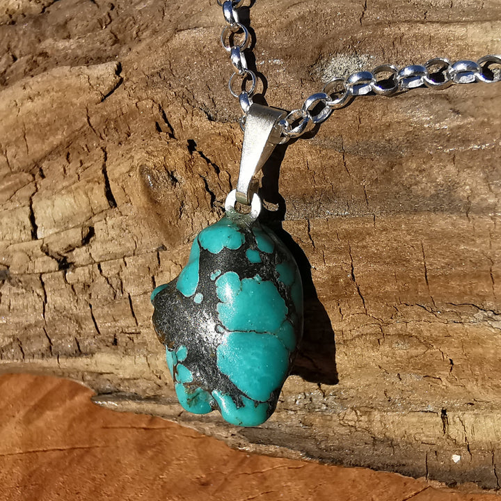 Türkis (echt) Anhänger mit S925 Stiftöse 3 zur individuellen Auswahl