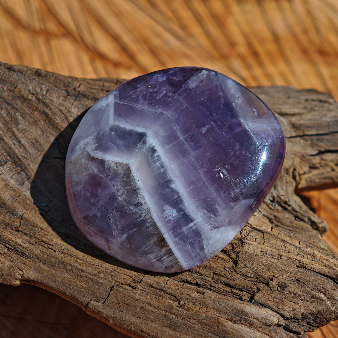 Regenbogen Fluorit (Fokussierung) Scheibenstein Unikate zur individuellen Auswahl