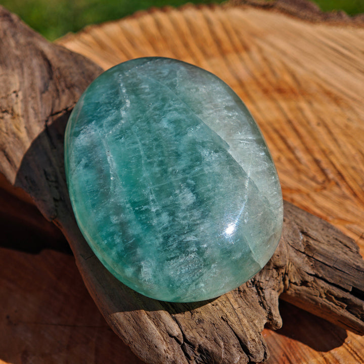 Fluorit grün Handschmeichler