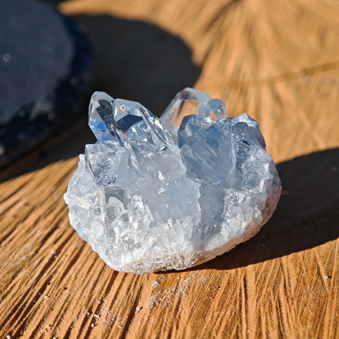 Coelestin Mini Drusenstück TOP (10)