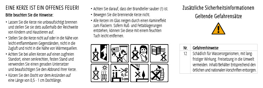 DANKBARKEIT - Allgäuer Heilkräuter Kerze