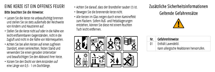 Naturkraft Berglicht - HARMONIE - Allgäuer Heilkräuter Kerze