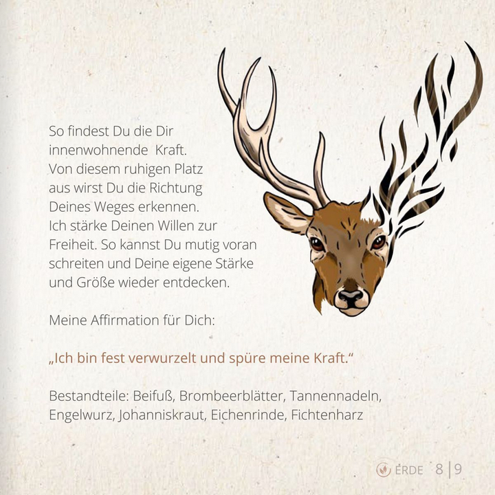 Allgäuer Räucherwerk - Hirsch - Kraft & Erdung