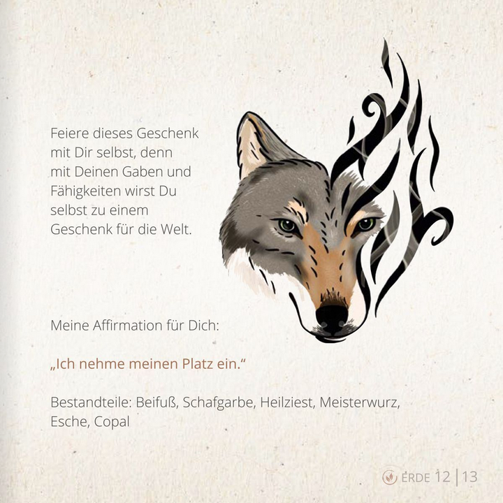 Allgäuer Räucherwerk - Wolf - Selbstfindung