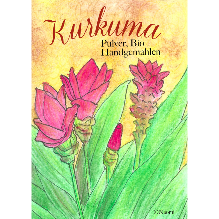 Kurkuma Wurzel Pulver - 100% natürliches Gewürz und Superfood BIO 250g