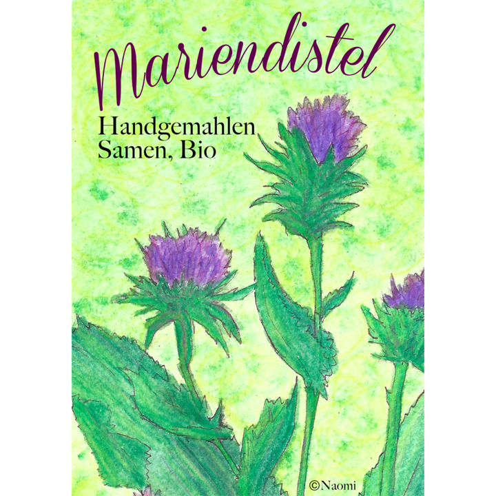 Mariendistel Samen Pulver - 100% natürliches Superfood BIO 250g