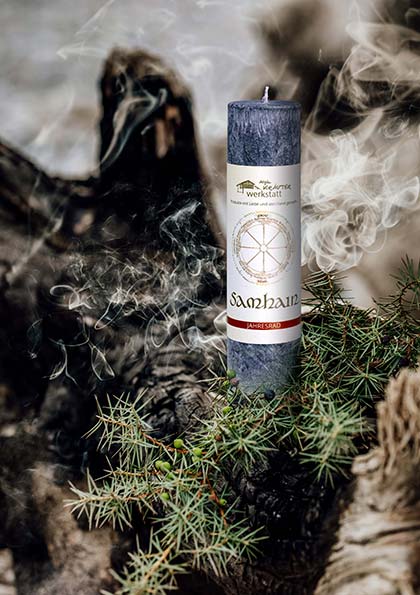 SAMHEIN - Neumondfest Allerheiligen - Allgäuer Heilkräuter Kerze