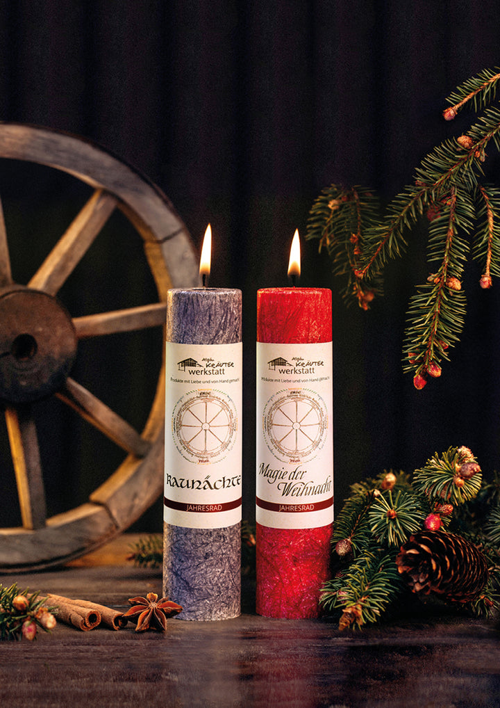 MAGIE DER WEIHNACHT - Allgäuer Heilkräuter Kerze