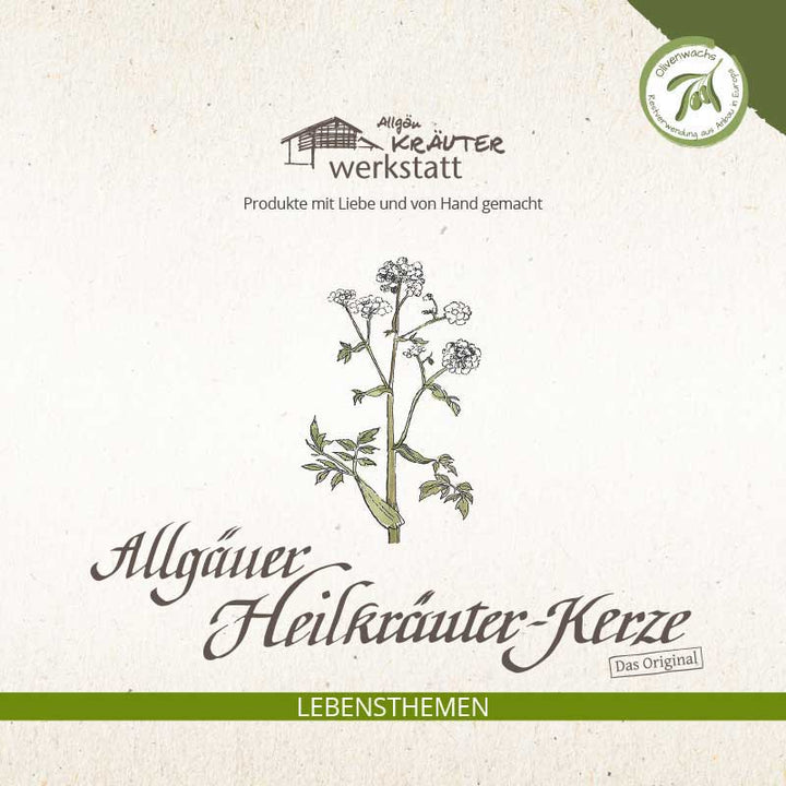 REINIGUNG - Allgäuer Heilkräuter Kerze