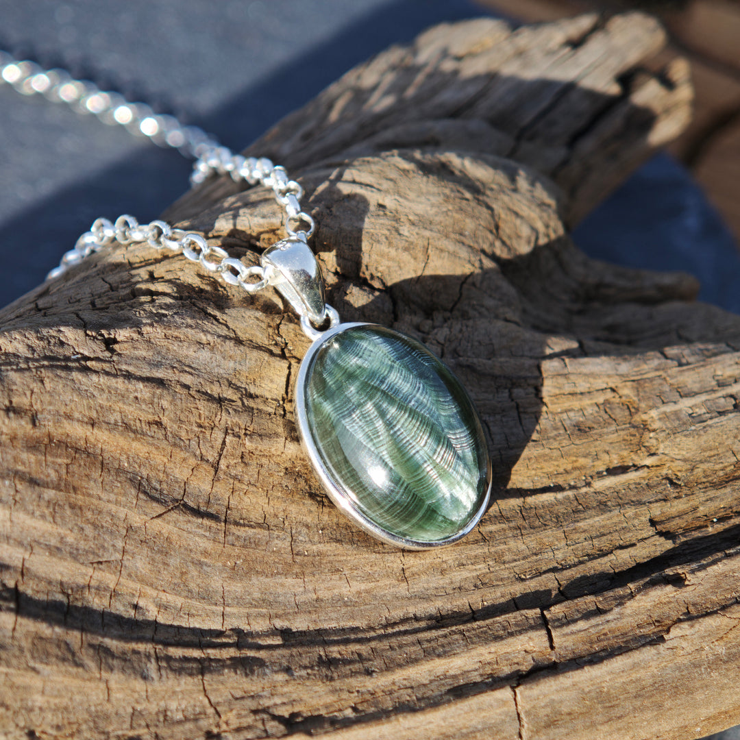 Seraphinit (Seelenwachstum) Anhänger S925 (2)