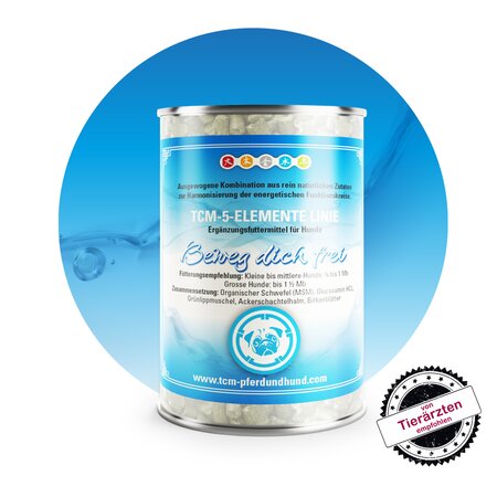 TCM 5 Elemente Kräuter Hunde - Beweg Dich frei - Gelenke & Knochen