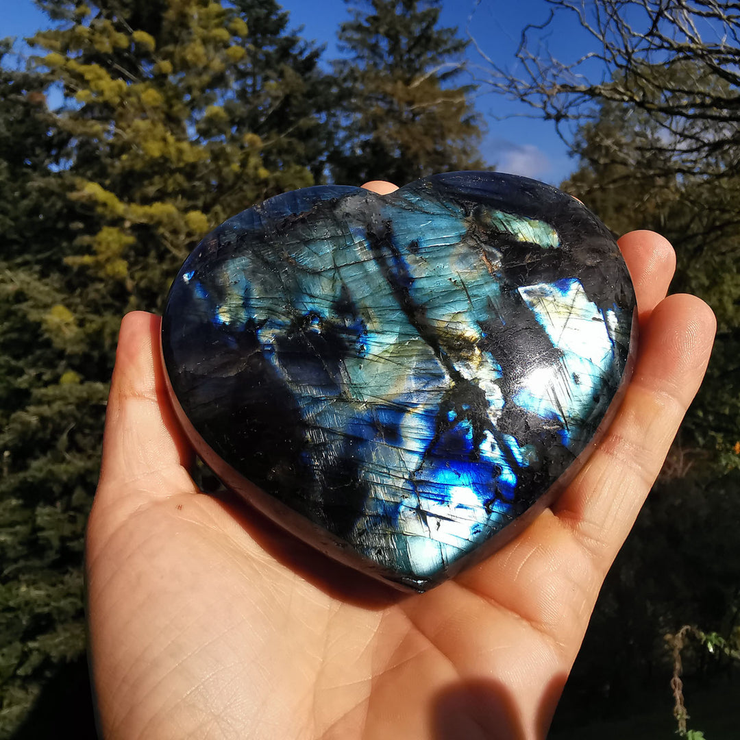 Labradorit Herz XL (1)